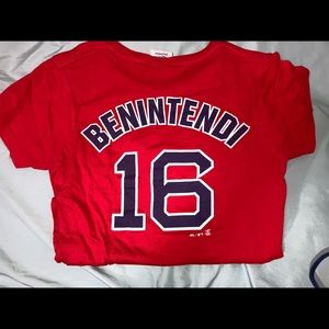 Andrew Benintendi t shirt Red Sox for women